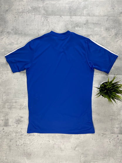 Camiseta adidas deportiva azul - M