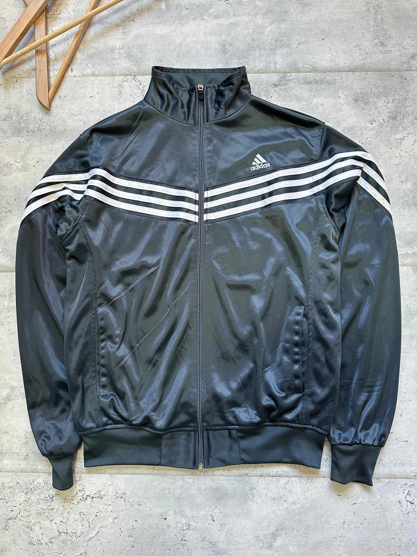 Sudadera Adidas gris vintage