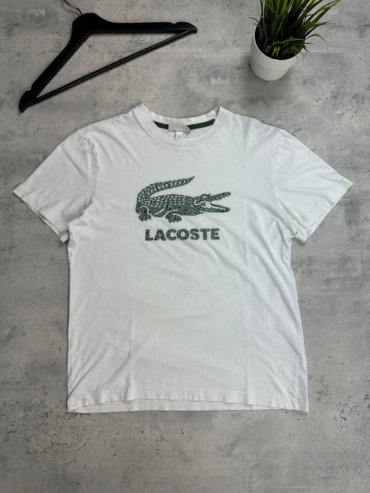 Camiseta Lacoste manga corta estampada