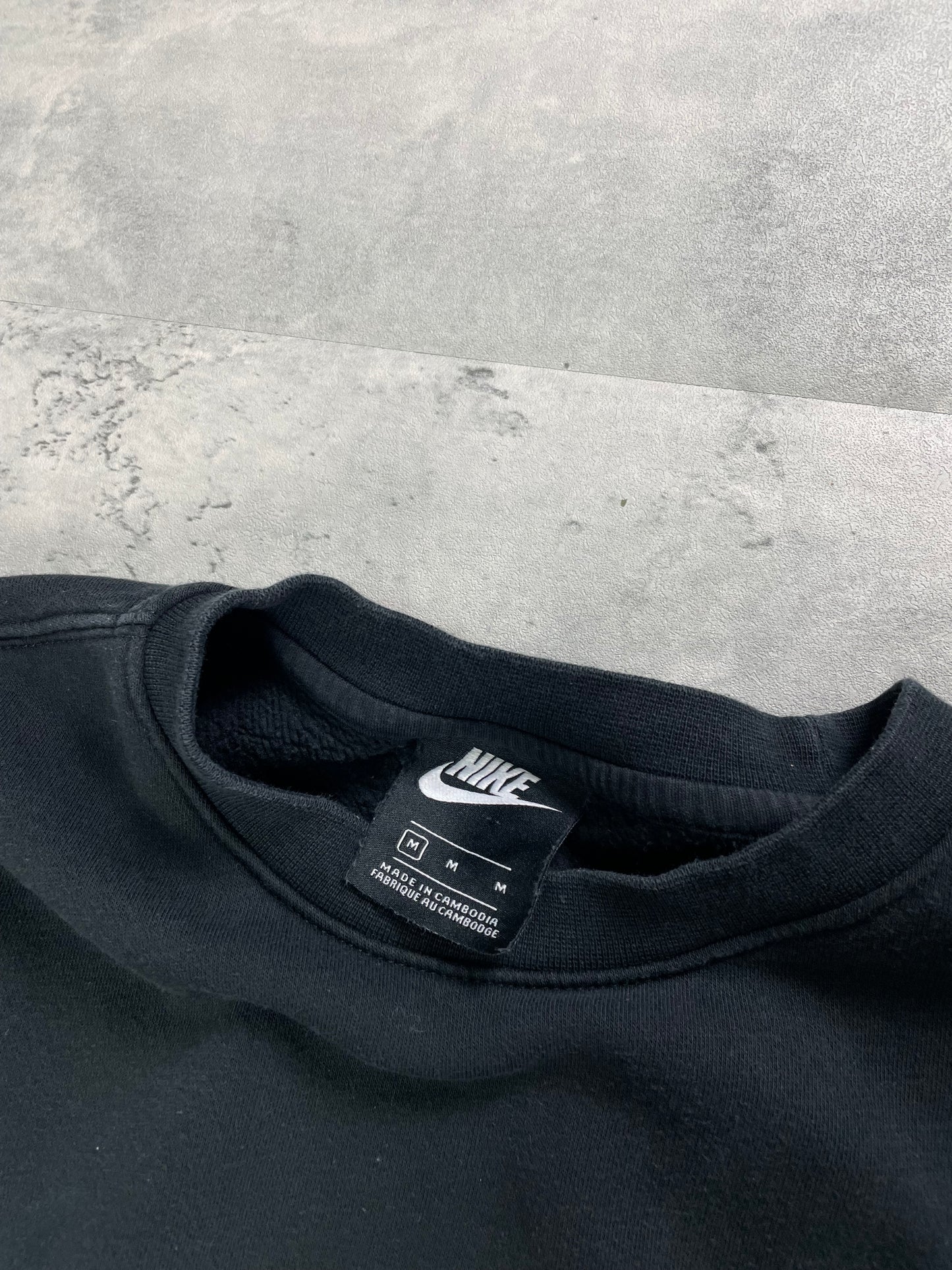 Sudadera nike negra basica