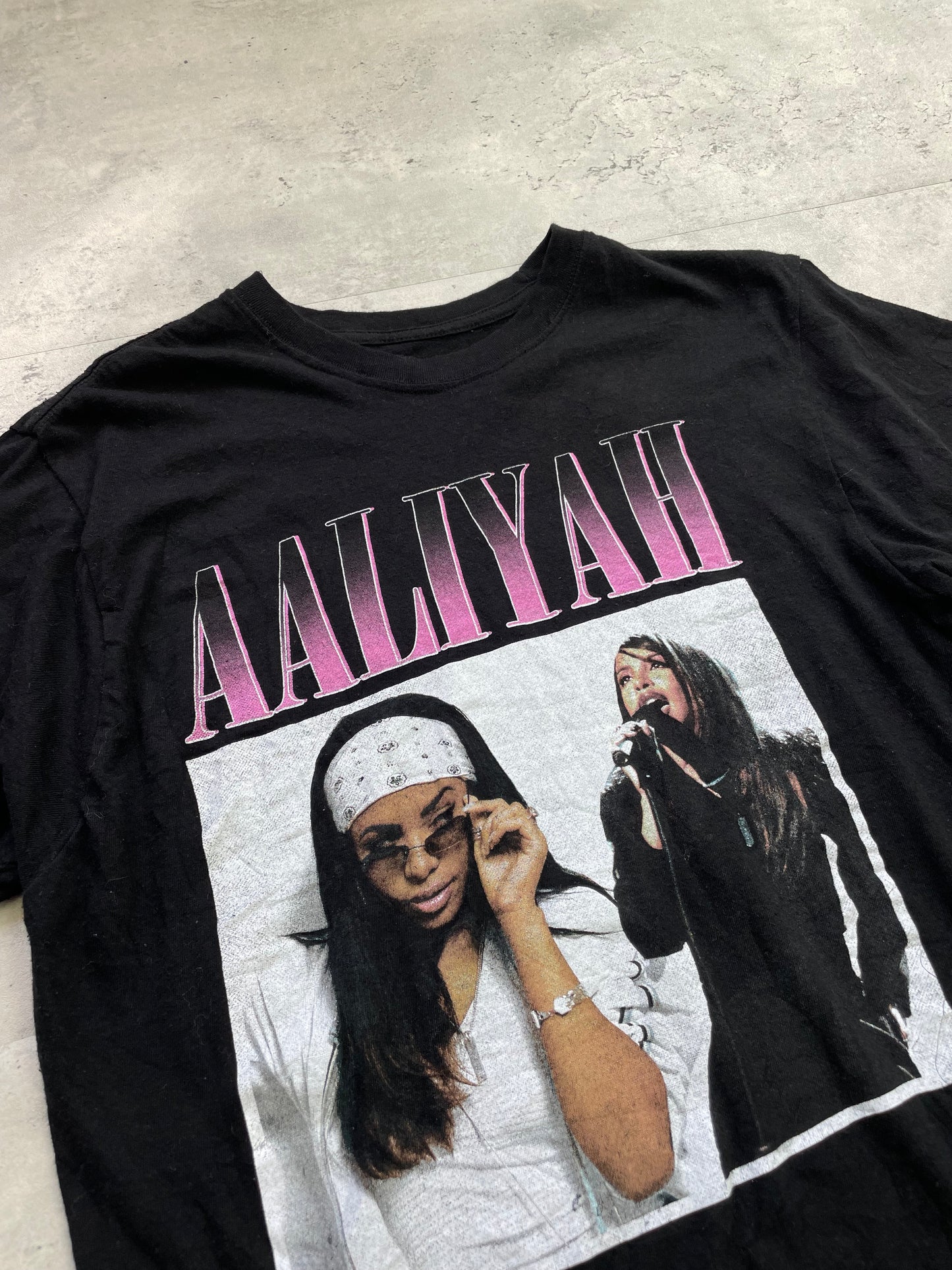 Camiseta aaliyah vintage