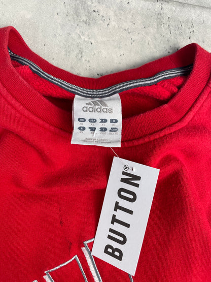 Sudadera Adidas roja - XL