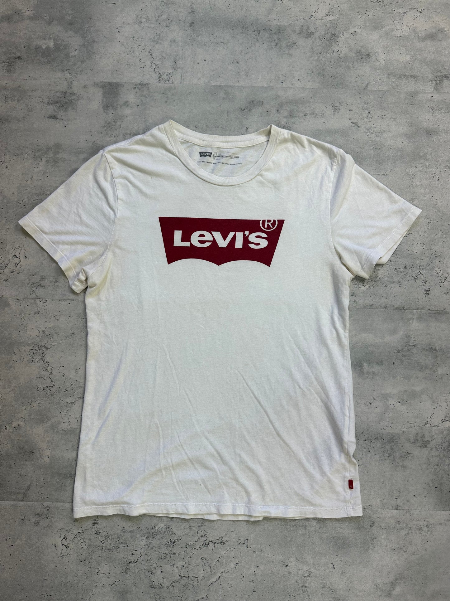 Camiseta levi’s blanca basica